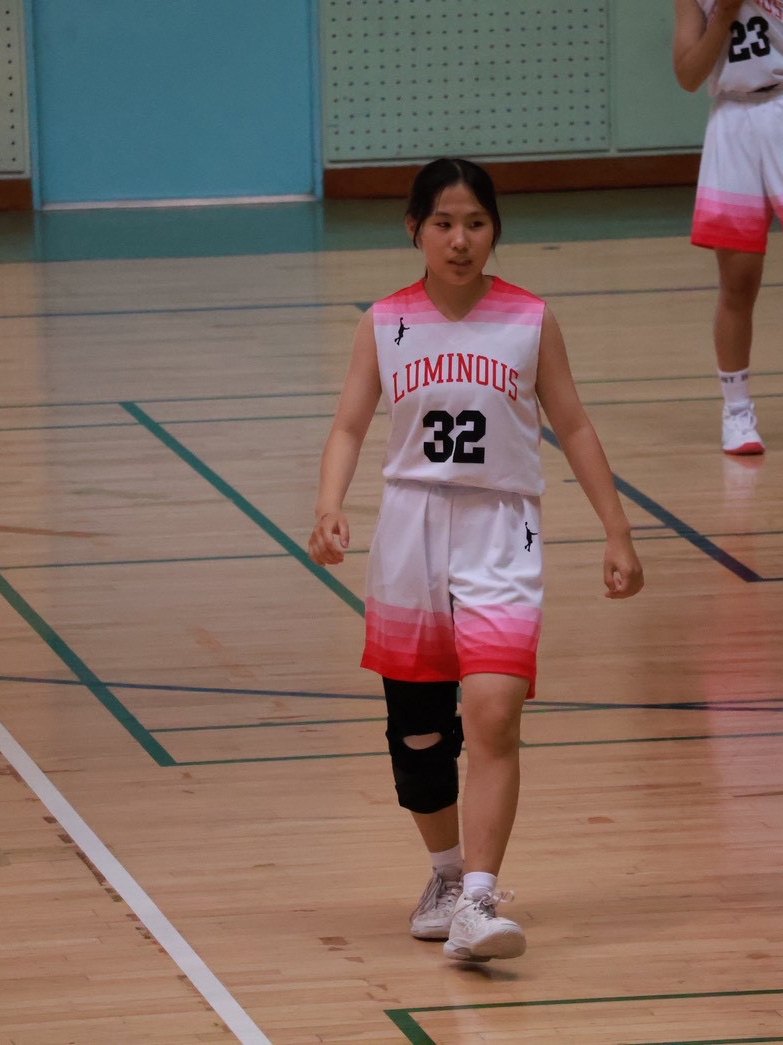 試合中の選手